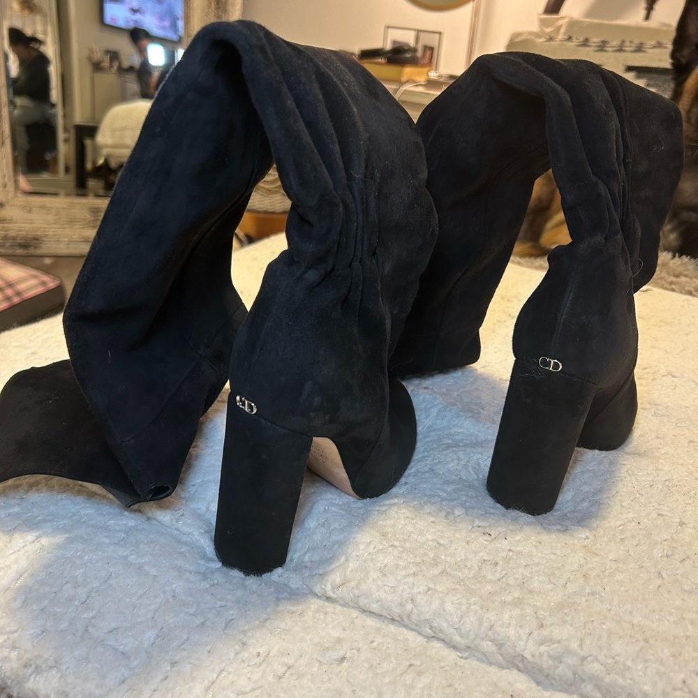DIOR boots black thigh  high boots - Picture 3 of 5